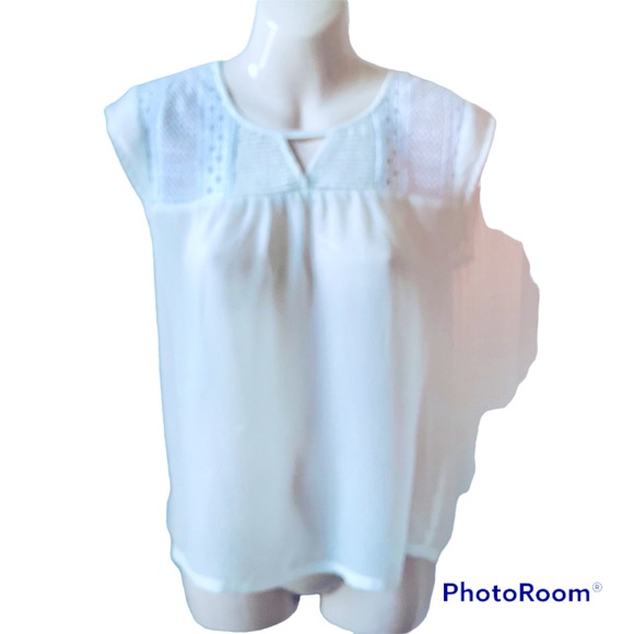 🌸3 for $20 Mexx NWT Women Summer Top sheer romantic lace - Picture 2 of 10